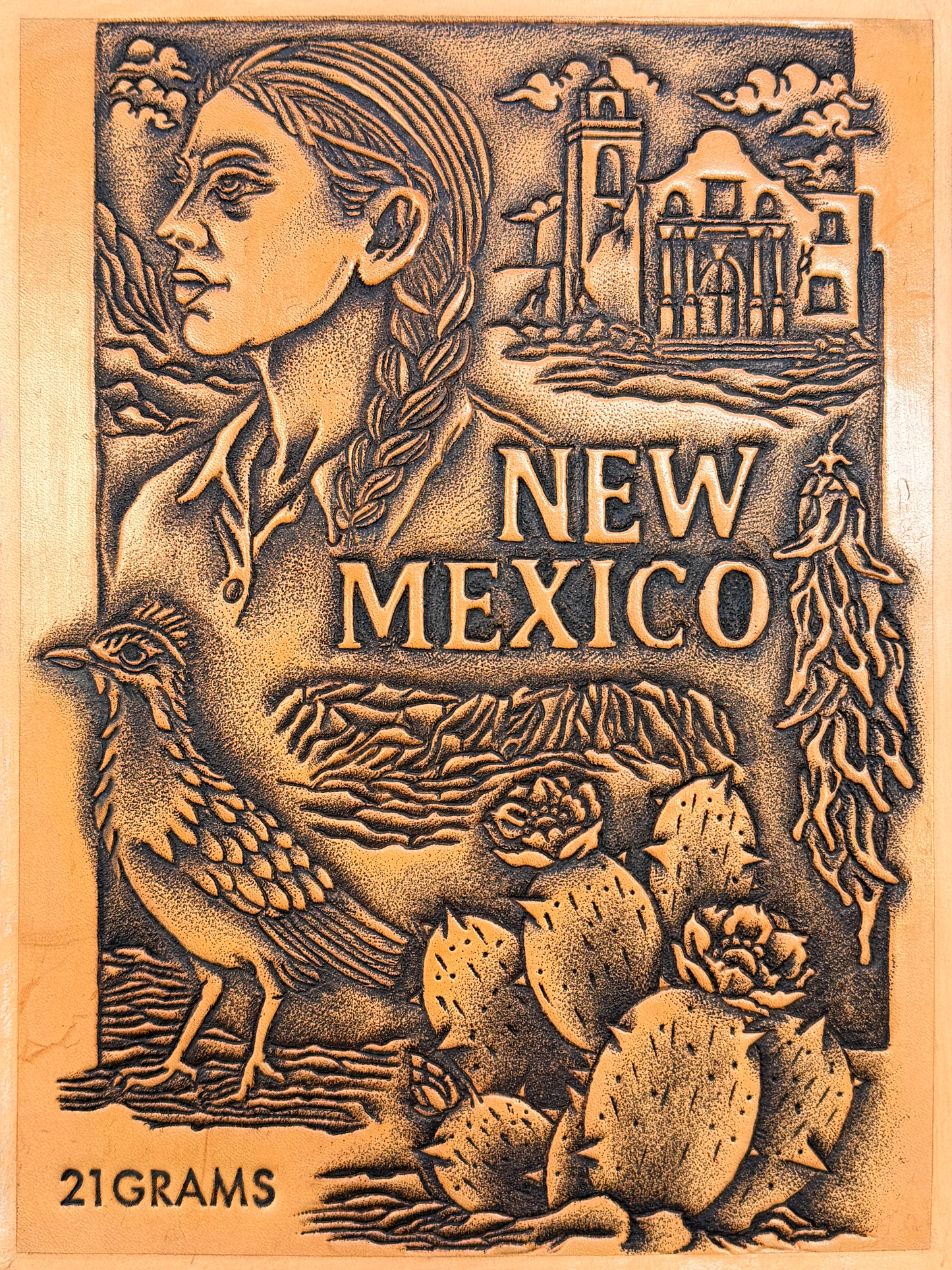 NEW MEXICO — Original Leather Art