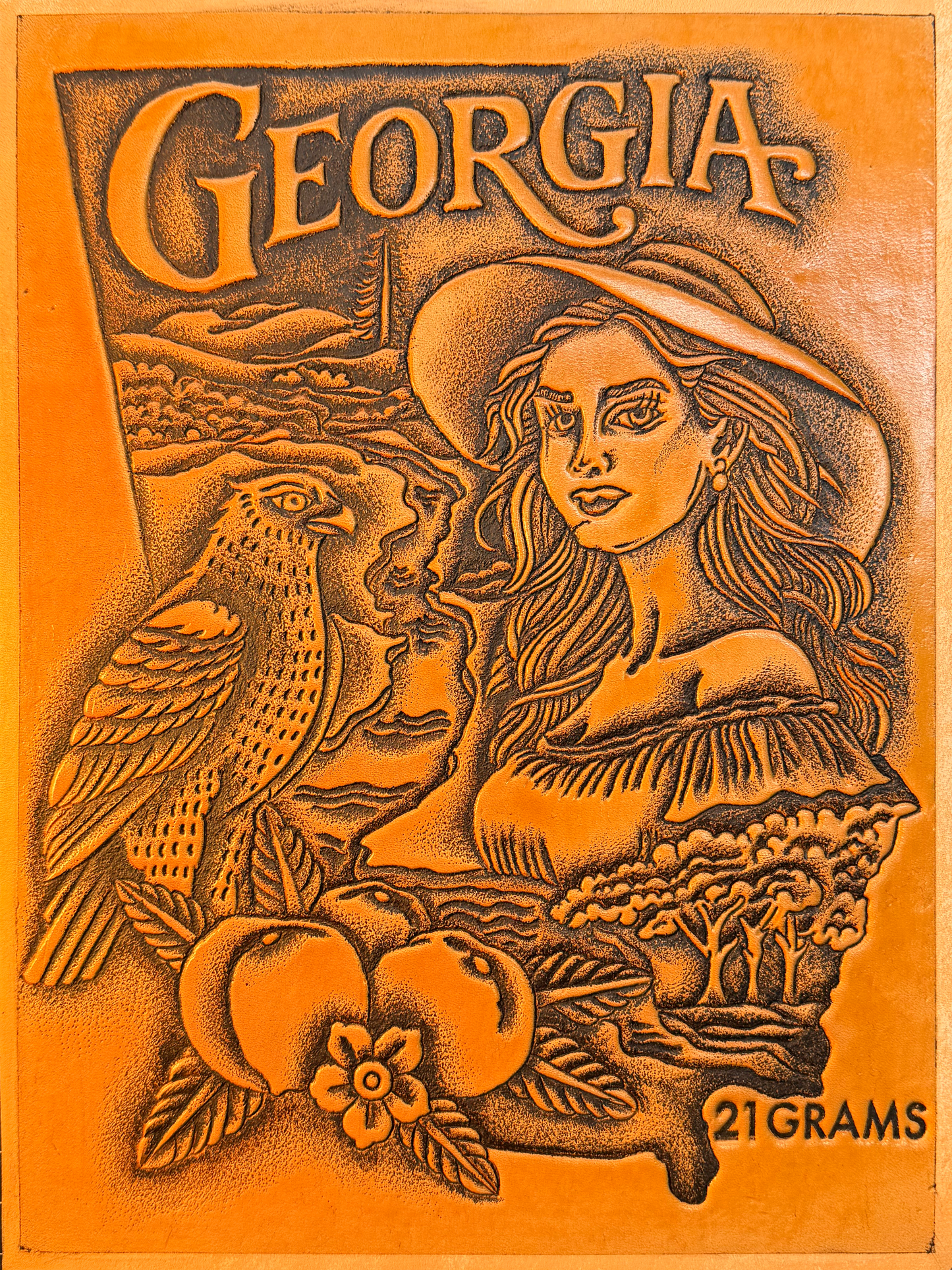 GEORGIA — Original Leather Art